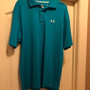 Men’s under armour teal shirt